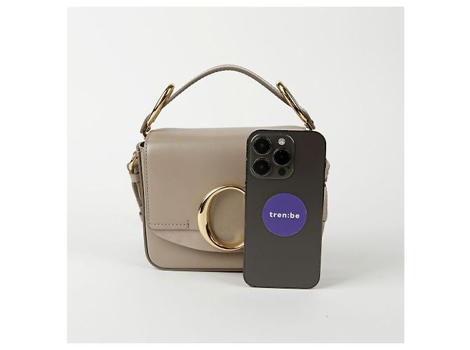 Chloé Mini borsa tote e borsa a spalla con logo Marrone - vista 7