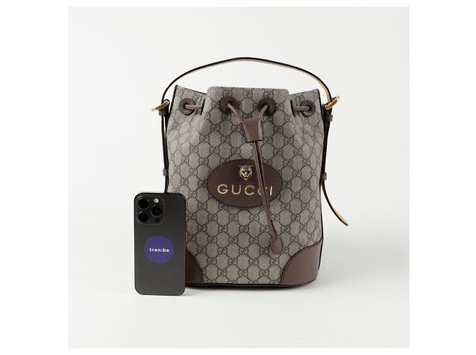 Gucci Zaino a secchiello neo vintage Marrone - vista 14
