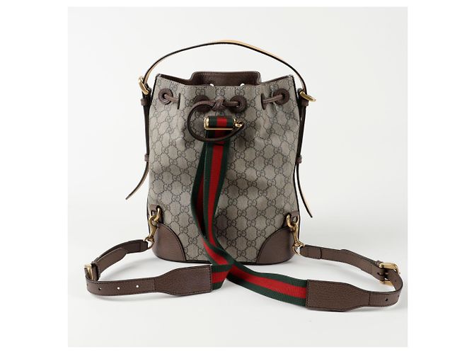 Gucci Zaino a secchiello neo vintage Marrone - vista 7