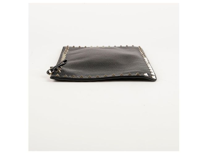 Valentino Clutch Rockstud Nero - vista 8