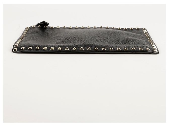 Valentino Clutch Rockstud Nero - vista 9