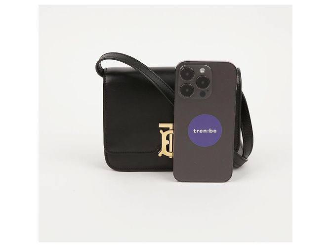 Burberry Mini borsa a spalla e crossbody TB Nero - vista 11