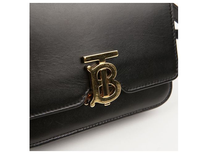 Burberry Mini borsa a spalla e crossbody TB Nero - vista 8