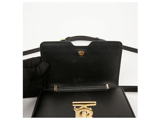 Burberry Mini borsa a spalla e crossbody TB Nero - vista 9