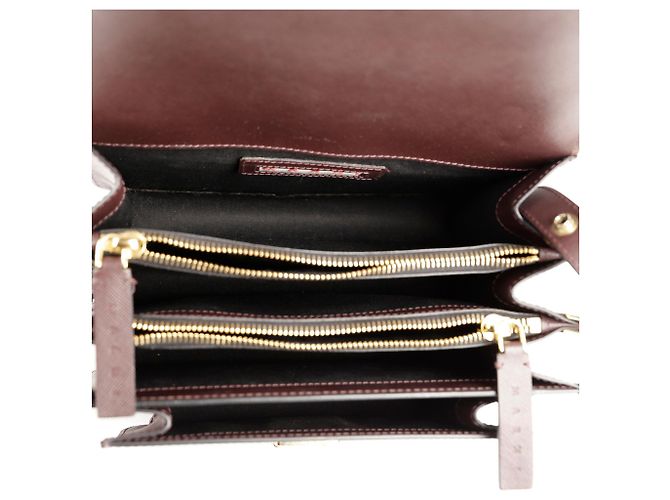 Marni Borsa a spalla e crossbody media Trunk Blu - vista 14
