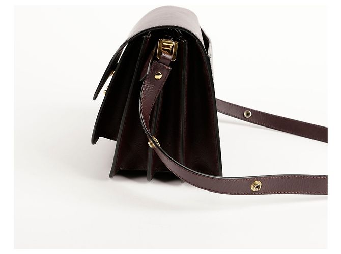 Marni Borsa a spalla e crossbody media Trunk Blu - vista 5