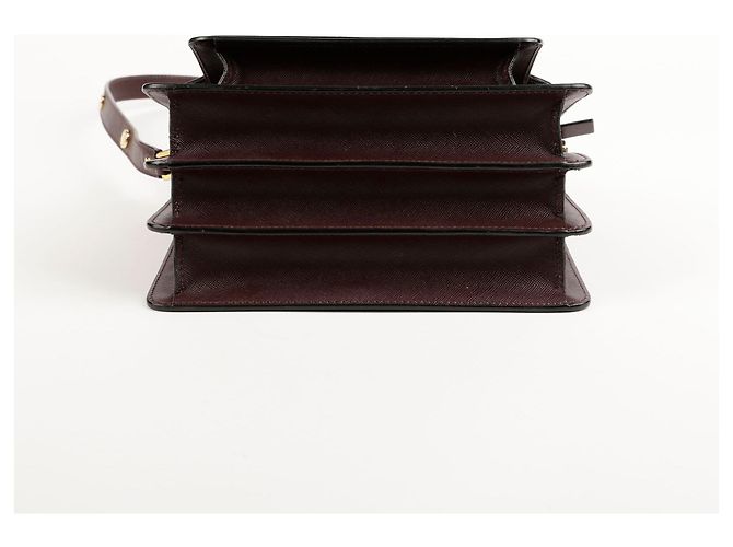 Marni Borsa a spalla e crossbody media Trunk Blu - vista 9