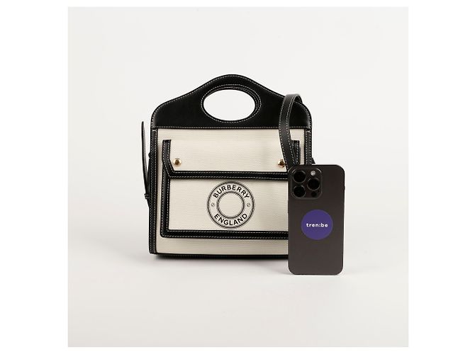 Burberry Mini borsa a mano e borsa a spalla Nero - vista 9
