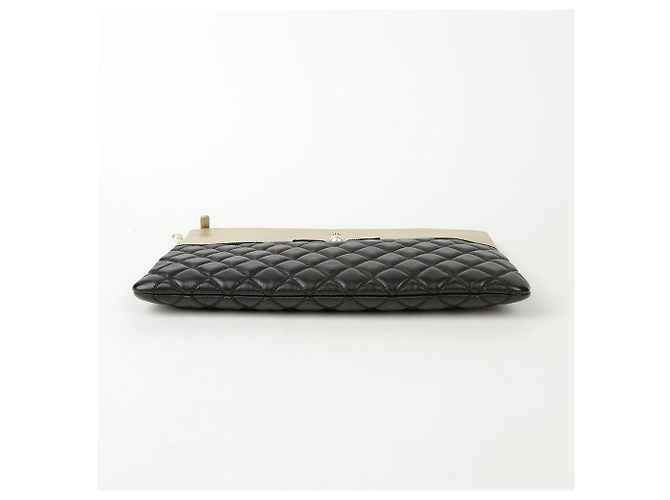 Chanel Clutch Decorato con Perle Nero - vista 6