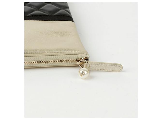 Chanel Clutch Decorato con Perle Nero - vista 7