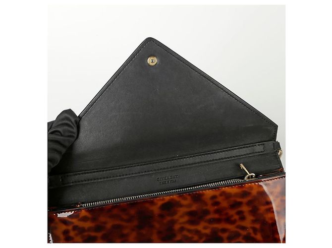 Givenchy Bolsa envelope com estampa de leopardo e alça transversal Branco - vista 10