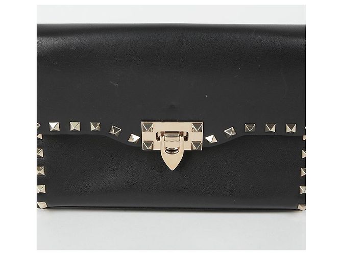 Valentino Rockstud Klappenschultertasche Schwarz - Ansicht 3