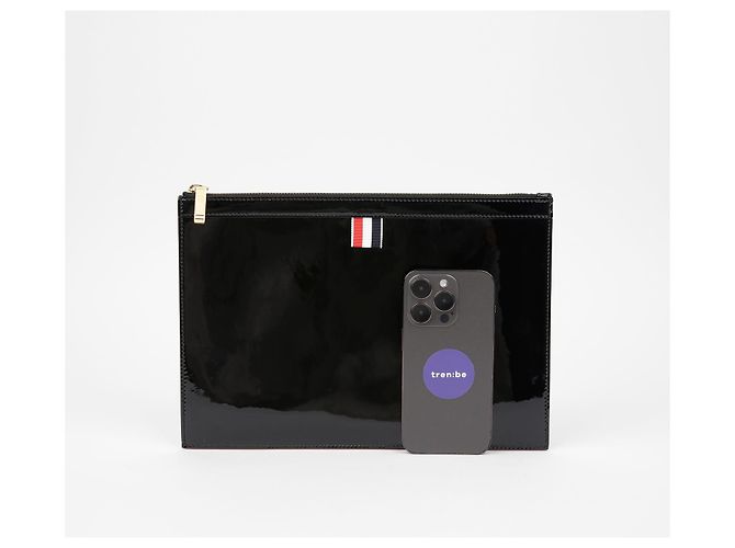 Thom Browne Pochette Small ZIP Tablet - vue 7