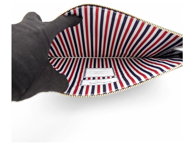 Thom Browne Pochette Small ZIP Tablet - vue 8