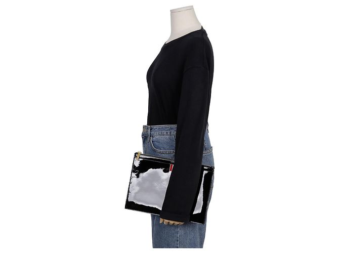 Thom Browne Pochette Small ZIP Tablet - vue 9