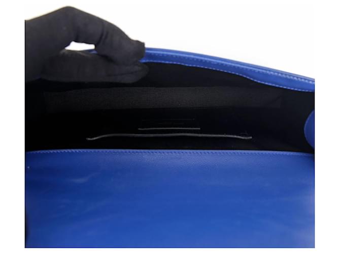 Saint Laurent Clutch Cassandra Blu - vista 10