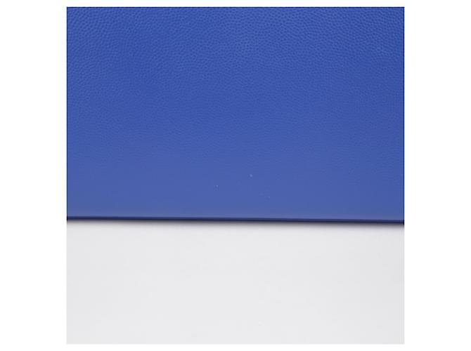 Saint Laurent Clutch Cassandra Blu - vista 5