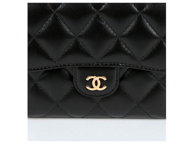 Chanel Portafoglio Classico Nero - vista 3