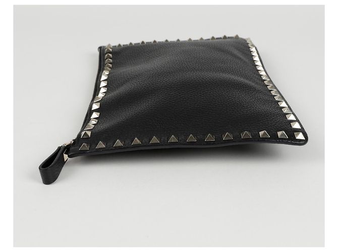 Valentino Clutch Rockstud Negro - vista 5
