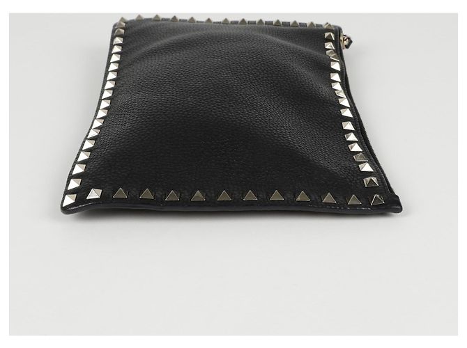 Valentino Clutch Rockstud Negro - vista 7