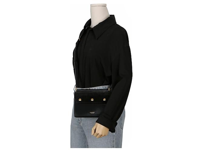 Burberry Borsa a spalla mini a tracolla Nero - vista 12