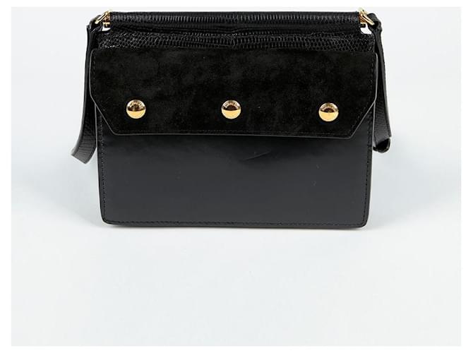Burberry Borsa a spalla mini a tracolla Nero - vista 3