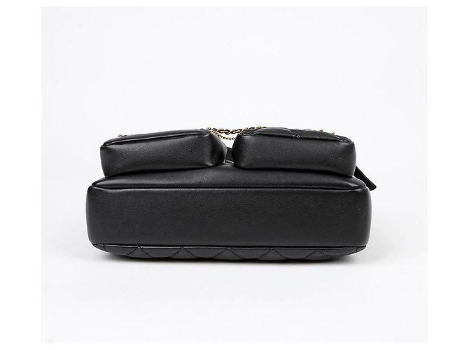 Camera Chanel Bolso cruzado mediano para cámara Negro - vista 6