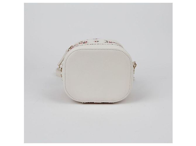 Chanel Borsa a tracolla incrociata CC Logo Vanity Bianco - vista 7