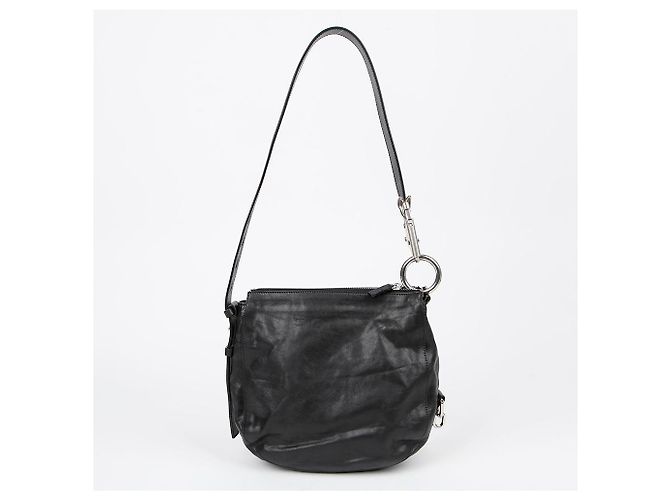 Burberry Piccola Borsa a Spalla Notturna Nero - vista 3