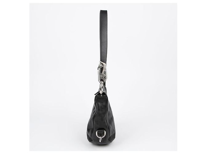 Burberry Piccola Borsa a Spalla Notturna Nero - vista 4