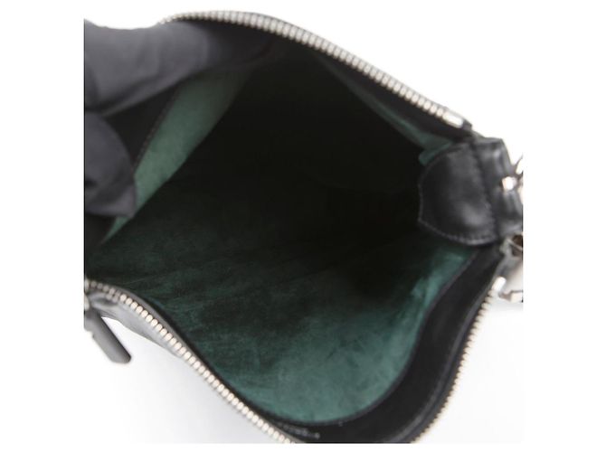 Burberry Piccola Borsa a Spalla Notturna Nero - vista 7
