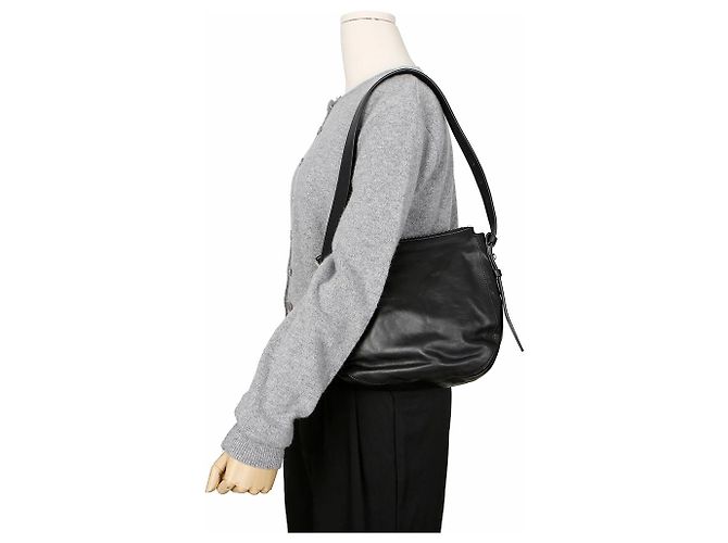 Burberry Piccola Borsa a Spalla Notturna Nero - vista 8