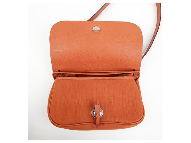 Hermès Borsa a Spalla Colorado PM Arancione - vista 11