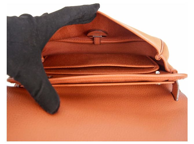 Hermès Borsa a Spalla Colorado PM Arancione - vista 12