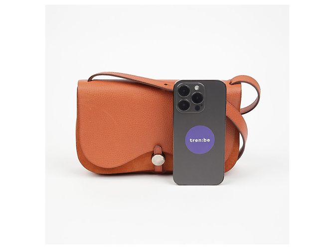 Hermès Borsa a Spalla Colorado PM Arancione - vista 9