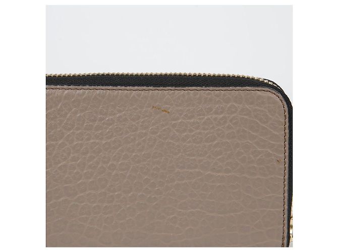 Burberry Portafoglio lungo con zip e logo in metallo Marrone - vista 5