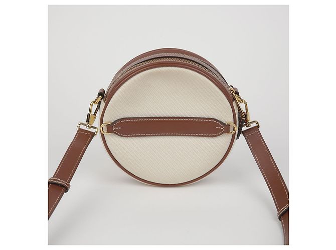 Burberry Borsa a tracolla Louis Round Shoulder Bianco - vista 4