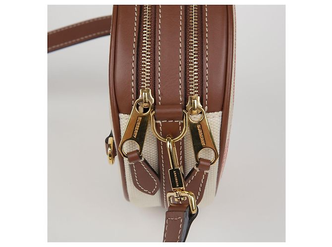 Burberry Borsa a tracolla Louis Round Shoulder Bianco - vista 6