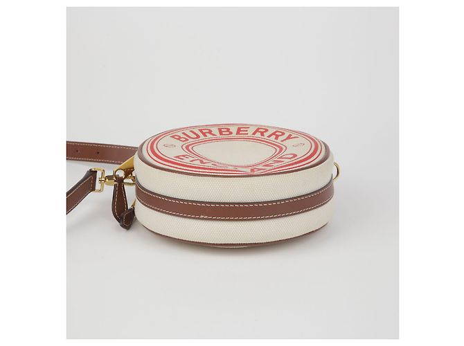 Burberry Borsa a tracolla Louis Round Shoulder Bianco - vista 7
