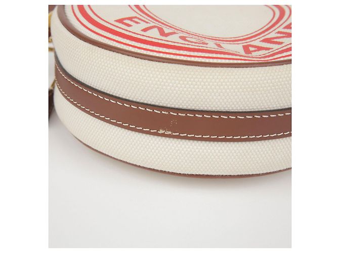 Burberry Borsa a tracolla Louis Round Shoulder Bianco - vista 8