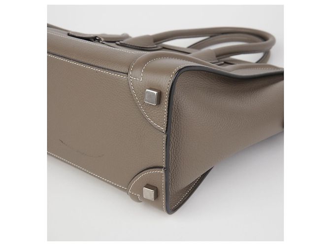Luggage Céline Borsa Micro Tote da Viaggio Marrone - vista 11