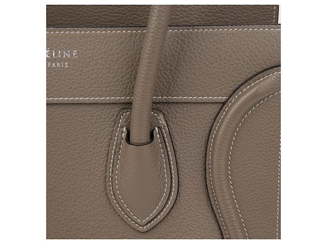 Luggage Céline Borsa Micro Tote da Viaggio Marrone - vista 4