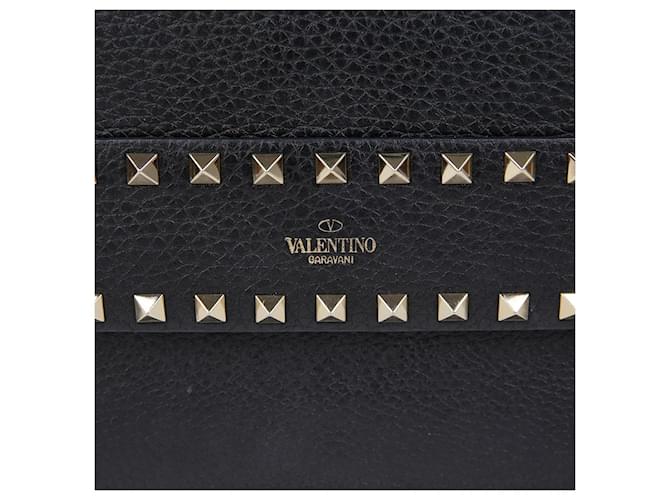 Valentino Borsa a Spalla Rockstud Nero - vista 3