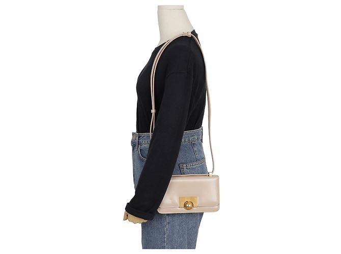 Bottega Veneta Borsa a spalla classica Mini Marrone - vista 12