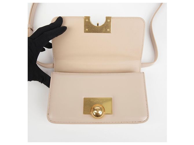Bottega Veneta Borsa a spalla classica Mini Marrone - vista 9