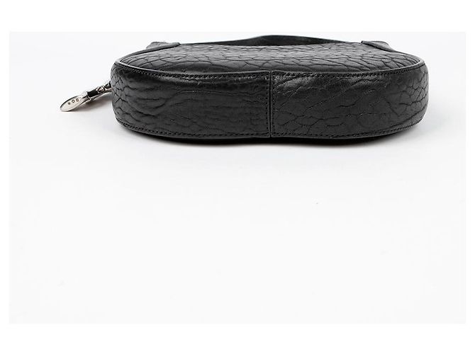 Burberry Borsa a Spalla Piccola a Scacchi Nero - vista 6