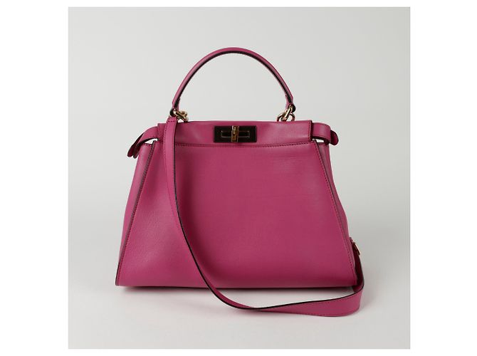 Fendi Borsa a Spalla Peekaboo Tote Regolare - vista 5
