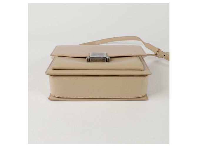 Saint Laurent Borsa a spalla media Belchas Marrone - vista 10