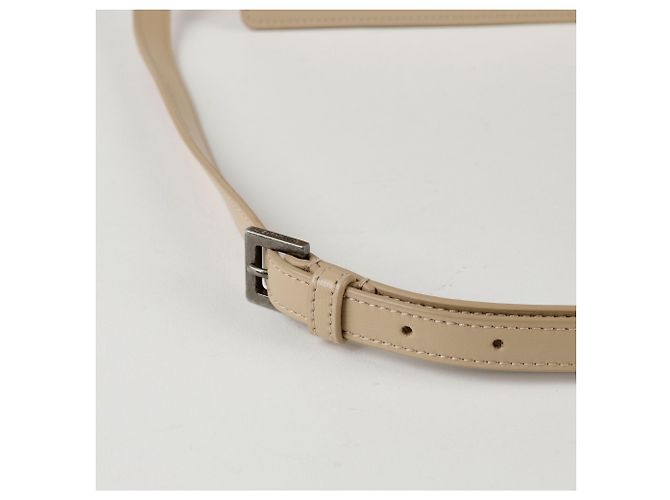 Saint Laurent Borsa a spalla media Belchas Marrone - vista 8