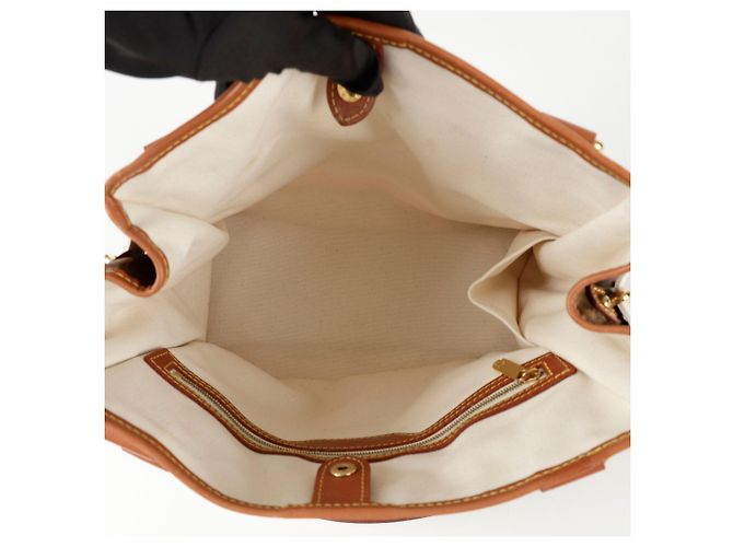 Louis Vuitton Borsa Tote Rawir PM Marrone - vista 12